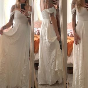 ⚡️REFORMATION POPPY WEDDING DRESS⚡️size 6 NEW